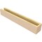 Ekena Millwork 4in. W x 4in. H x 28in. L Block Woodgrain TimberThane Rafter Tail, Primed Tan RFTUR04X04X28BLKRCPR - alternate 3